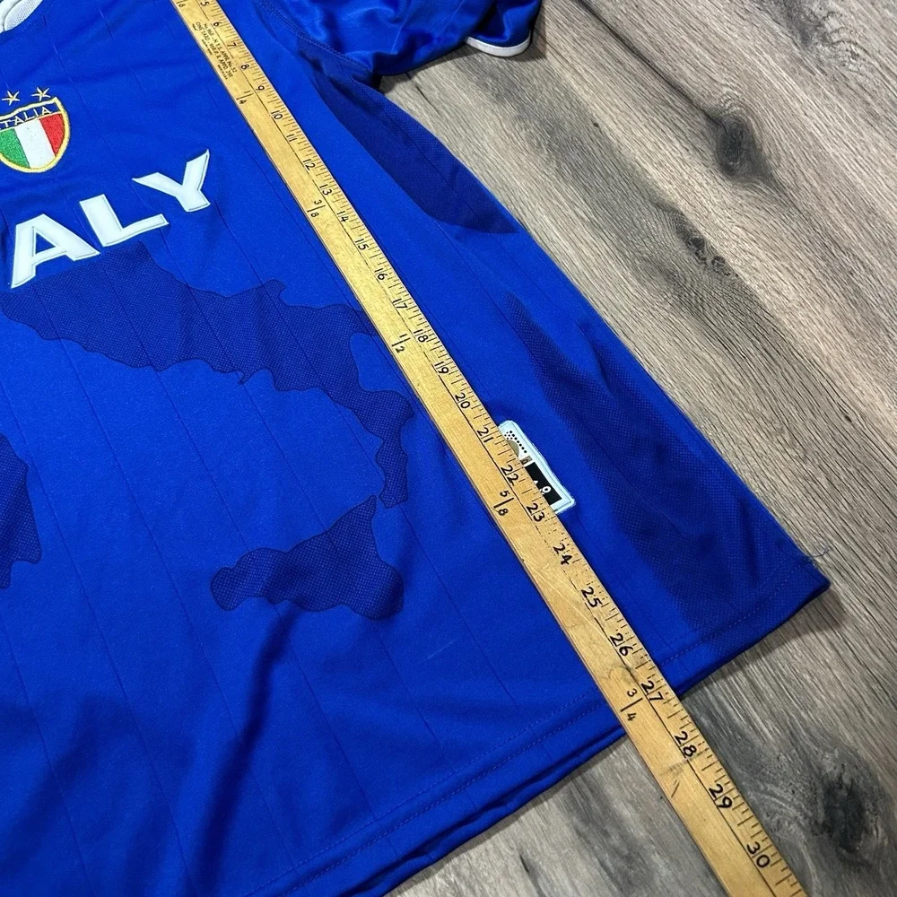 Drako‎ One Size Italy Soccer  Blue Jersey Italia Short Sleeve - 40